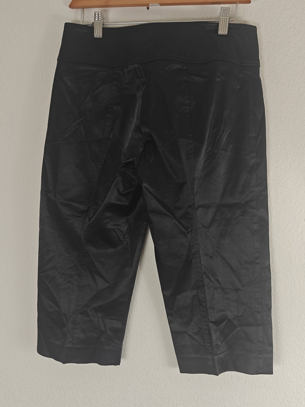 Vintage Cache Satin Capri Pants Low Rise Y2K Chic Size 4 - Picture 10 of 13